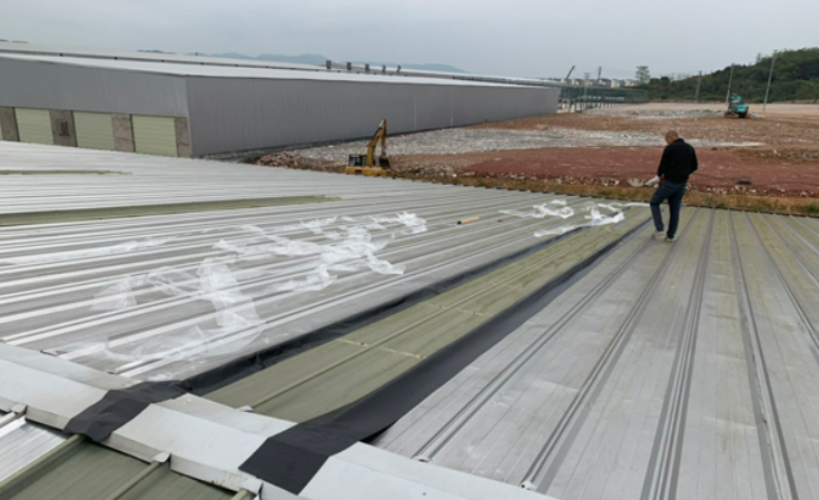 金门厂房屋面防水维修案例